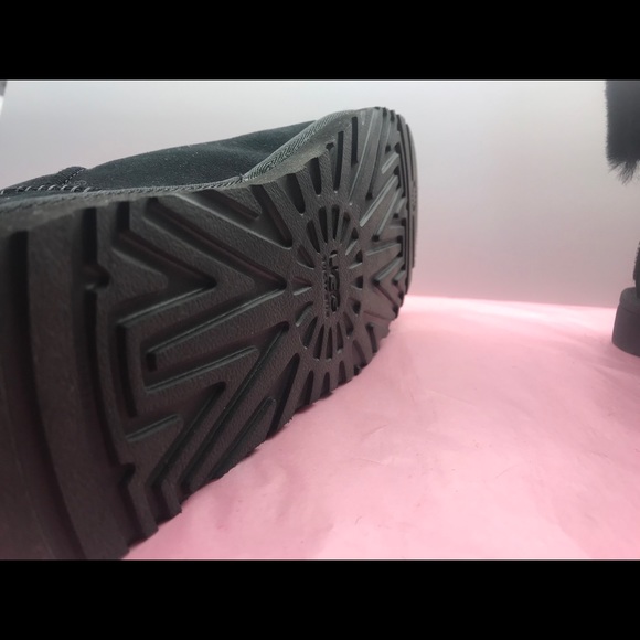 UGG crystal black short cozy boot Bailey bling - Picture 3 of 10